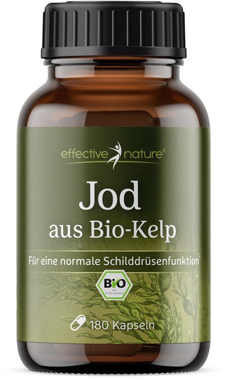 effective nature Jod-Kapseln aus Bio-Kelp