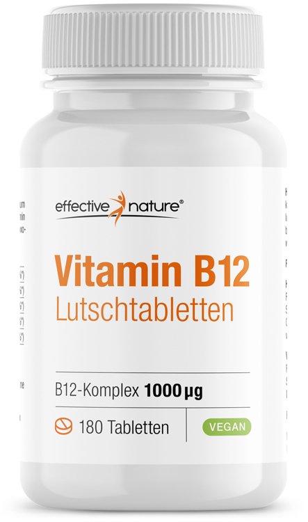 Vitamin B12 Lutschtabletten, effective nature