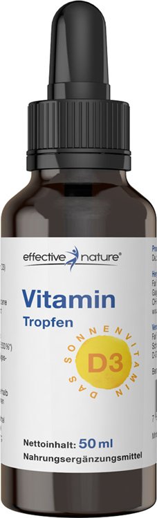 Vitamin D3 Tropfen von effective nature