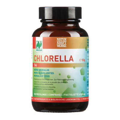 Chlorella-Algenpresslinge, 100 Stück